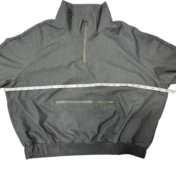 Dope Scrubs Athleisure Grey Jogger Scrub Top 3XL - Picture 8 of 13